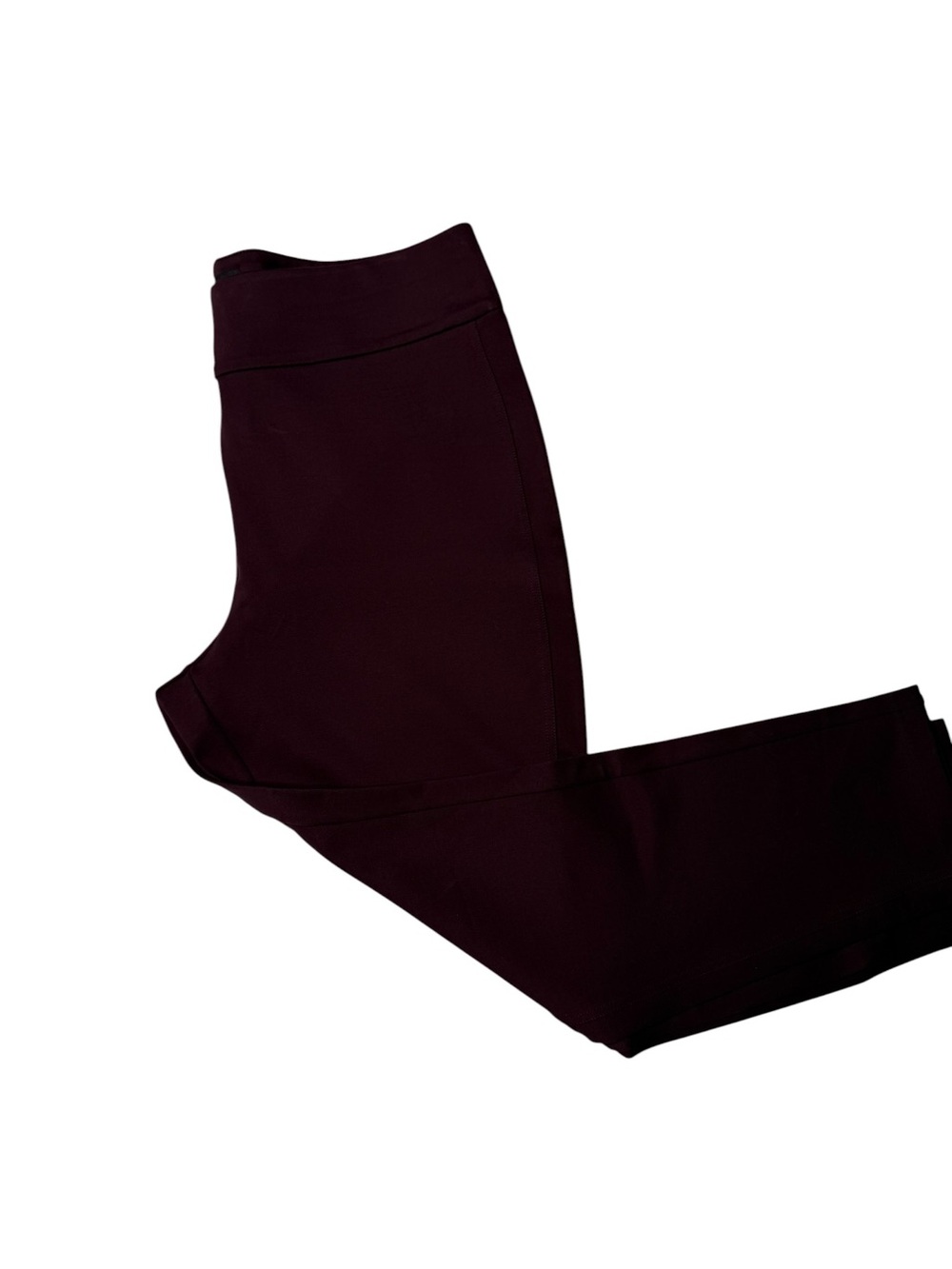 Express Burgundy Ankle Dress Pants XL Stretch Career Slim Leg
